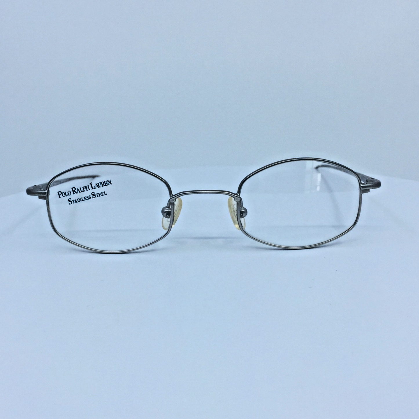 Vintage Polo Ralph Lauren POLO 357 Silver Eyeglasses - Super Vision Optical