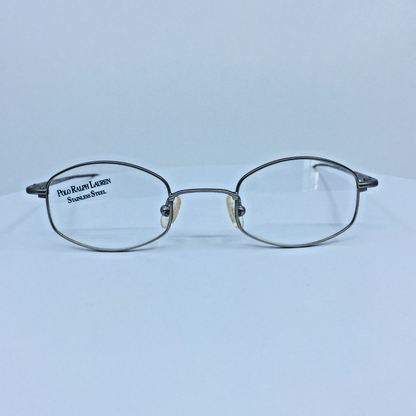 Vintage Polo Ralph Lauren POLO 357 Silver Eyeglasses - Super Vision Optical