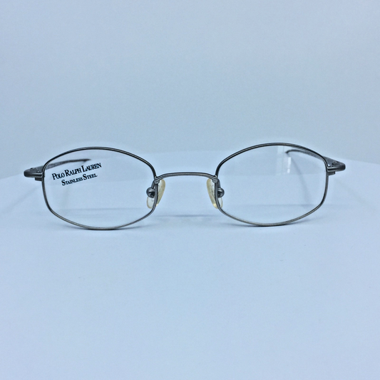Vintage Polo Ralph Lauren POLO 357 Silver Eyeglasses - Super Vision Optical