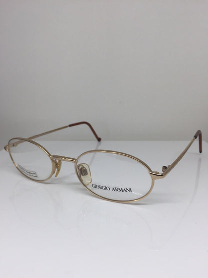 Vintage Giorgio Armani GA 265 Gold Eyeglasses - Super Vision Optical