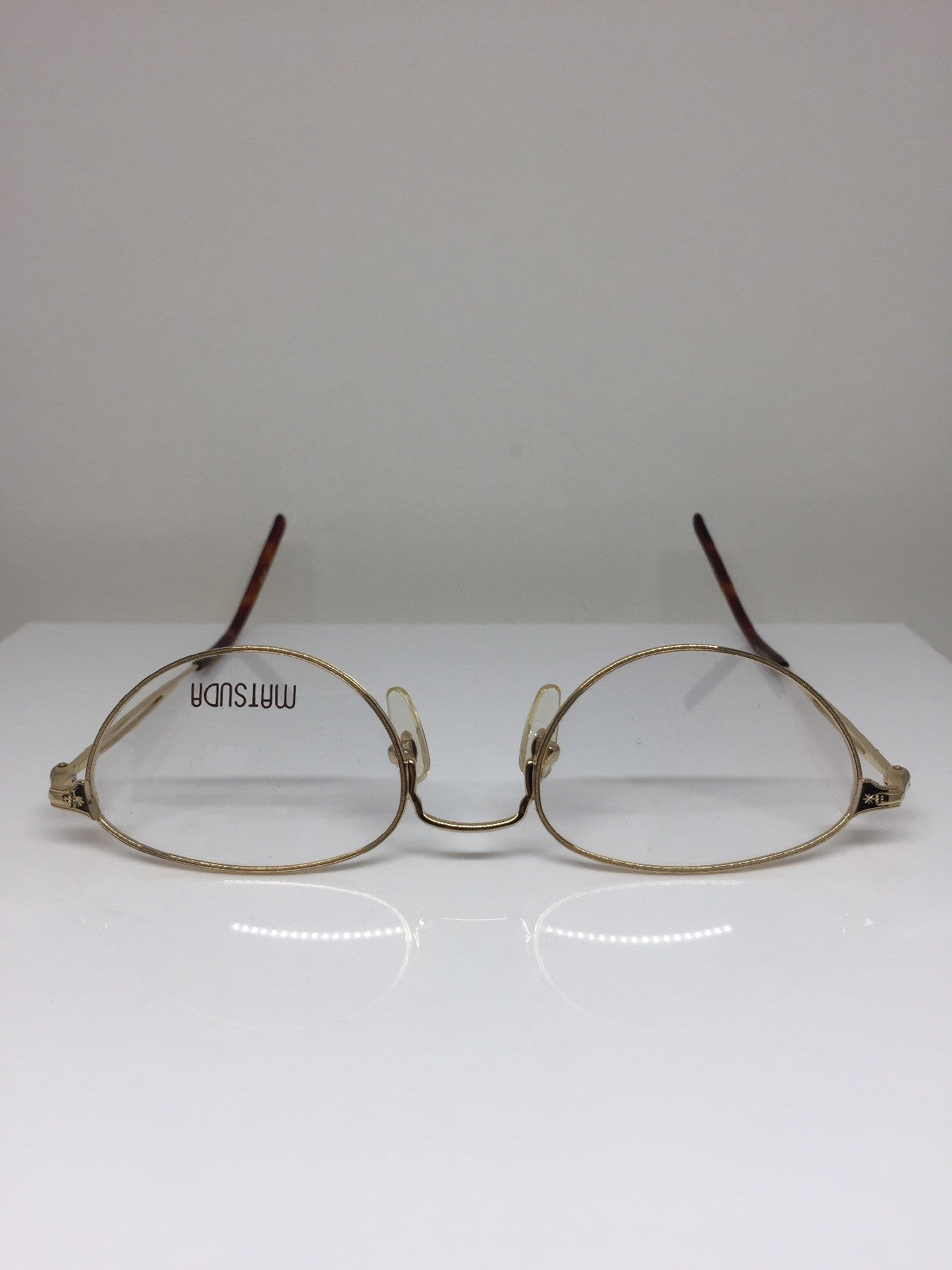 Vintage Matsuda 2877 Gold Eyeglasses - Super Vision Optical