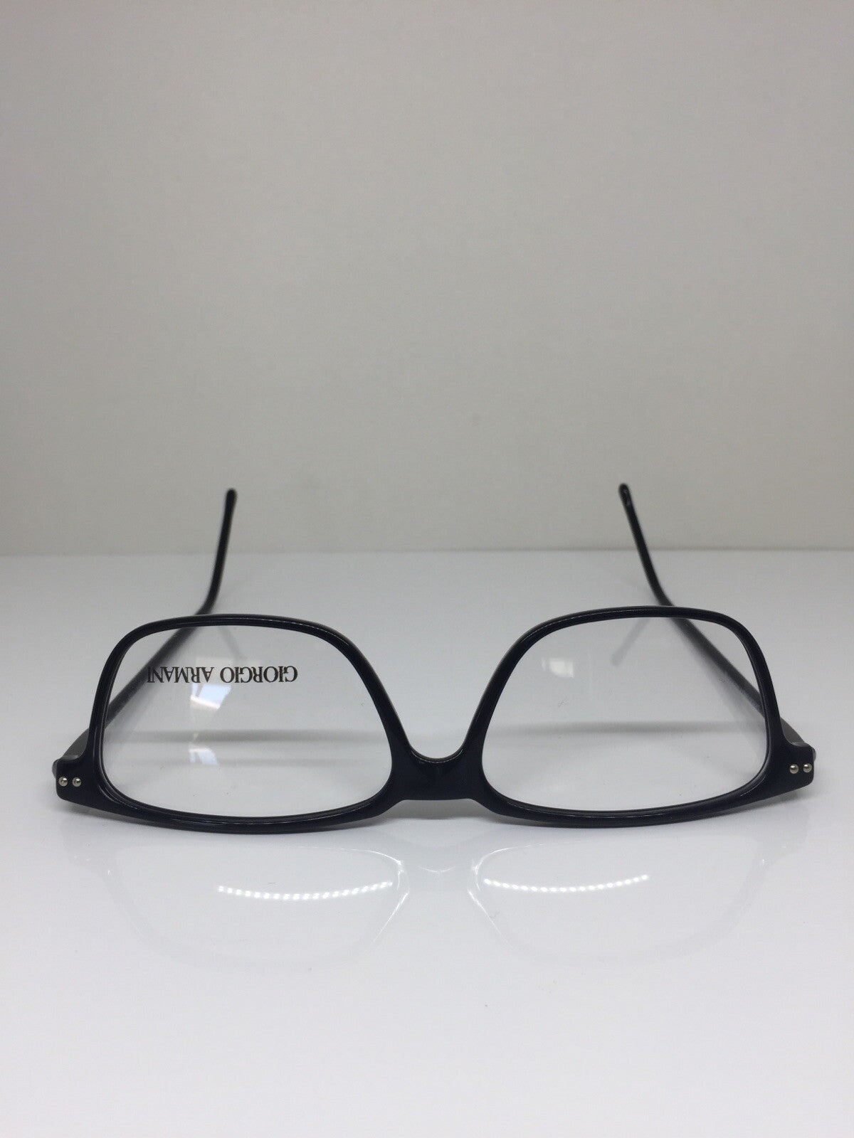 Vintage Giorgio Armani GA 384 Black Sunglasses - Super Vision Optical