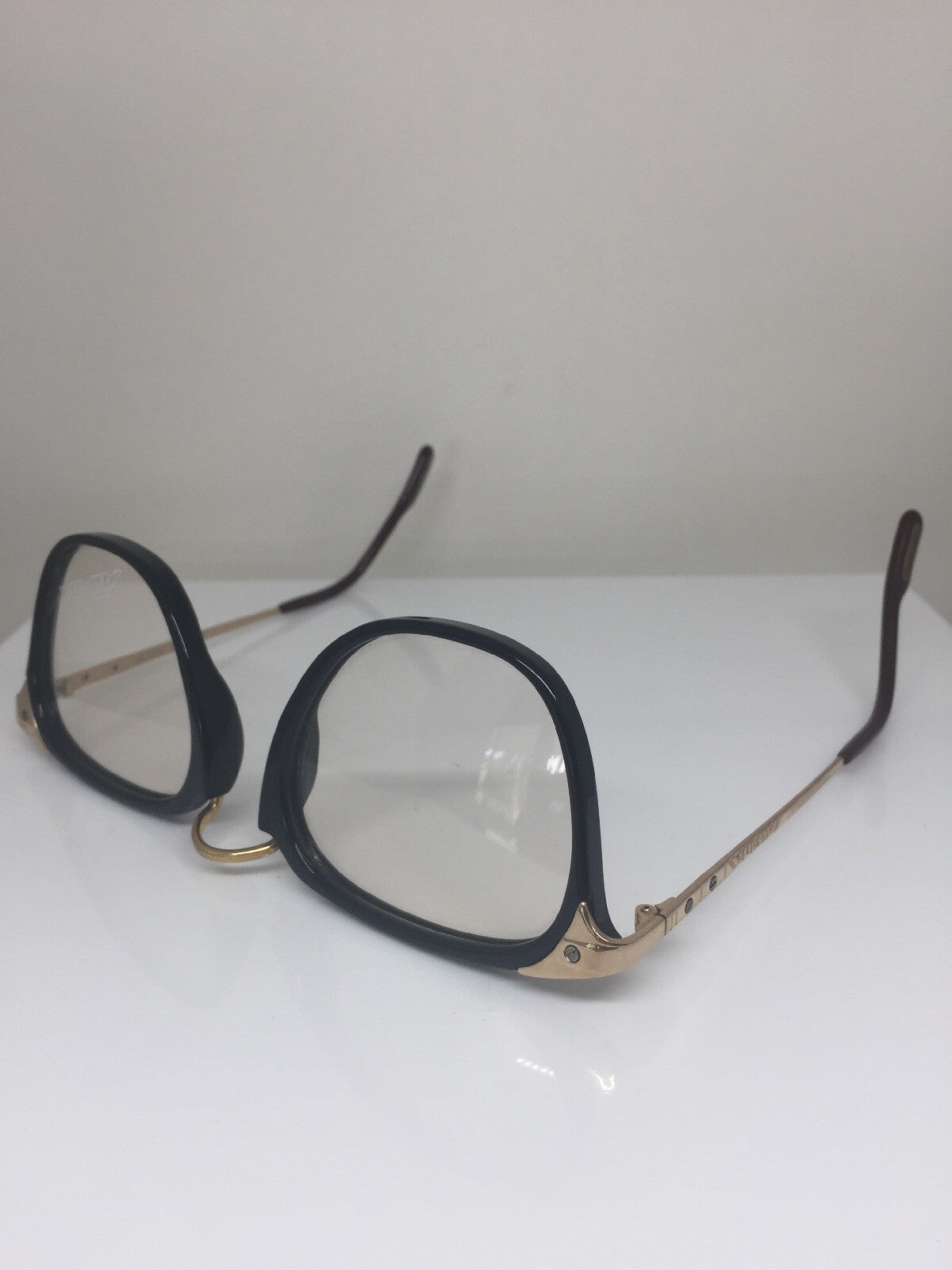 Vintage Alpina FA 9 33 309 03 Black Eyeglasses - Super Vision Optical