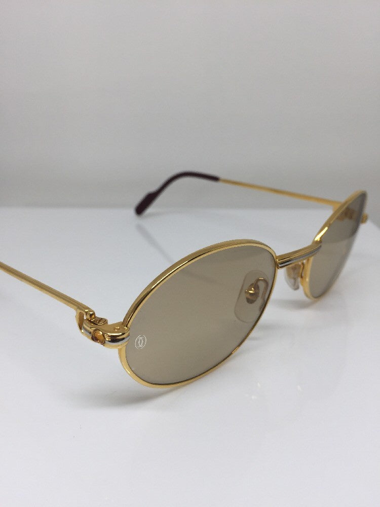 Vintage Cartier Saint Honore Limited Series Gold Sunglasses - Super Vision Optical