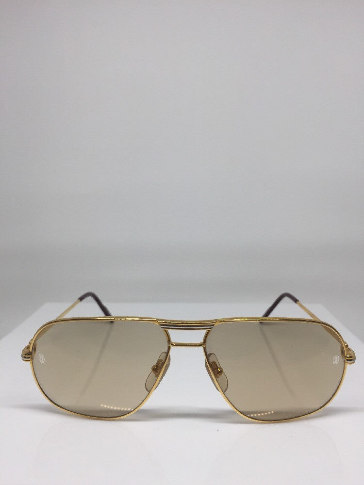 Vintage Cartier Tank LC Gold Sunglasses - Super Vision Optical
