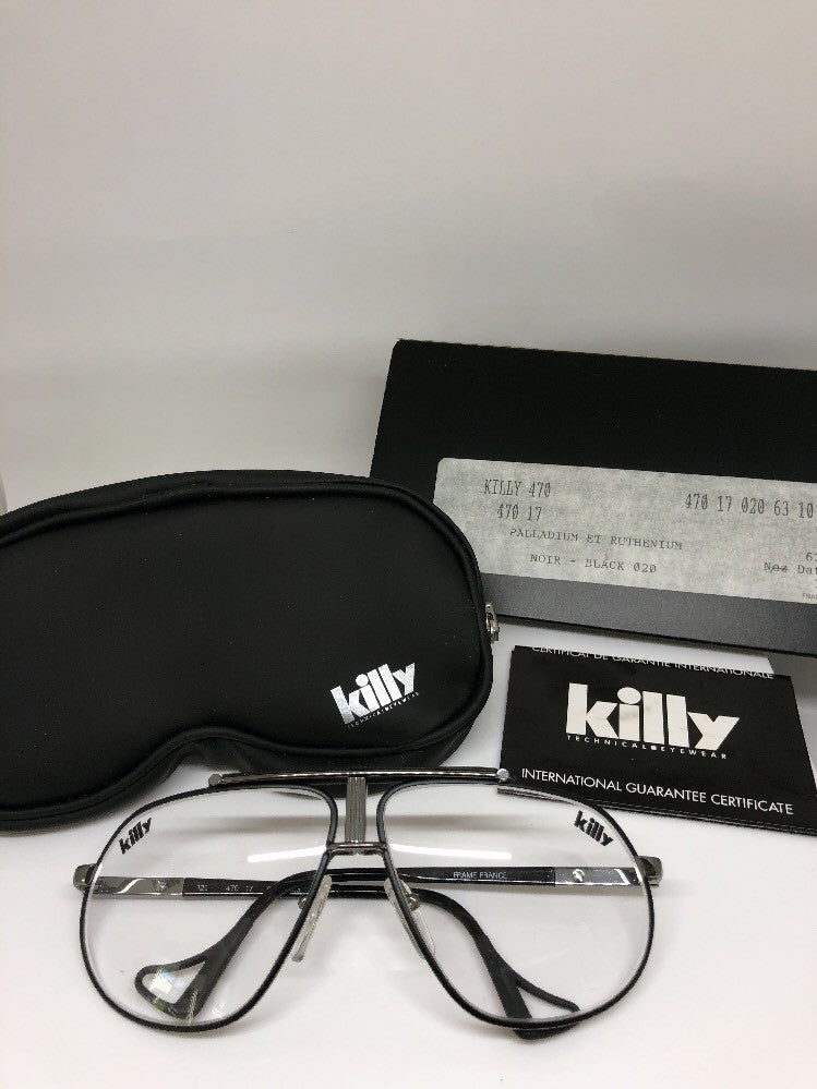 Vintage Killy 470 17 Black Sunglasses - Super Vision Optical
