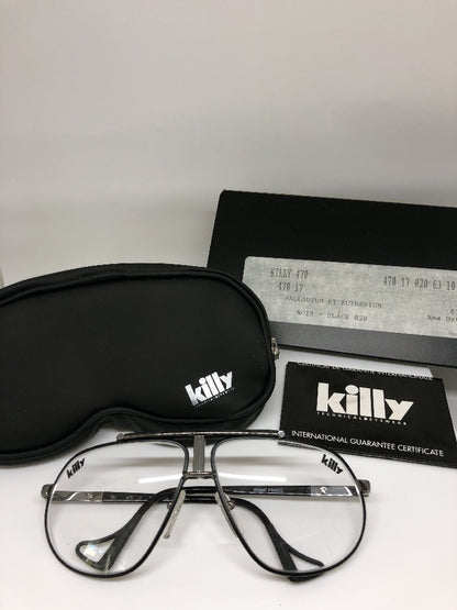 Vintage Killy 470 17 Black Sunglasses - Super Vision Optical