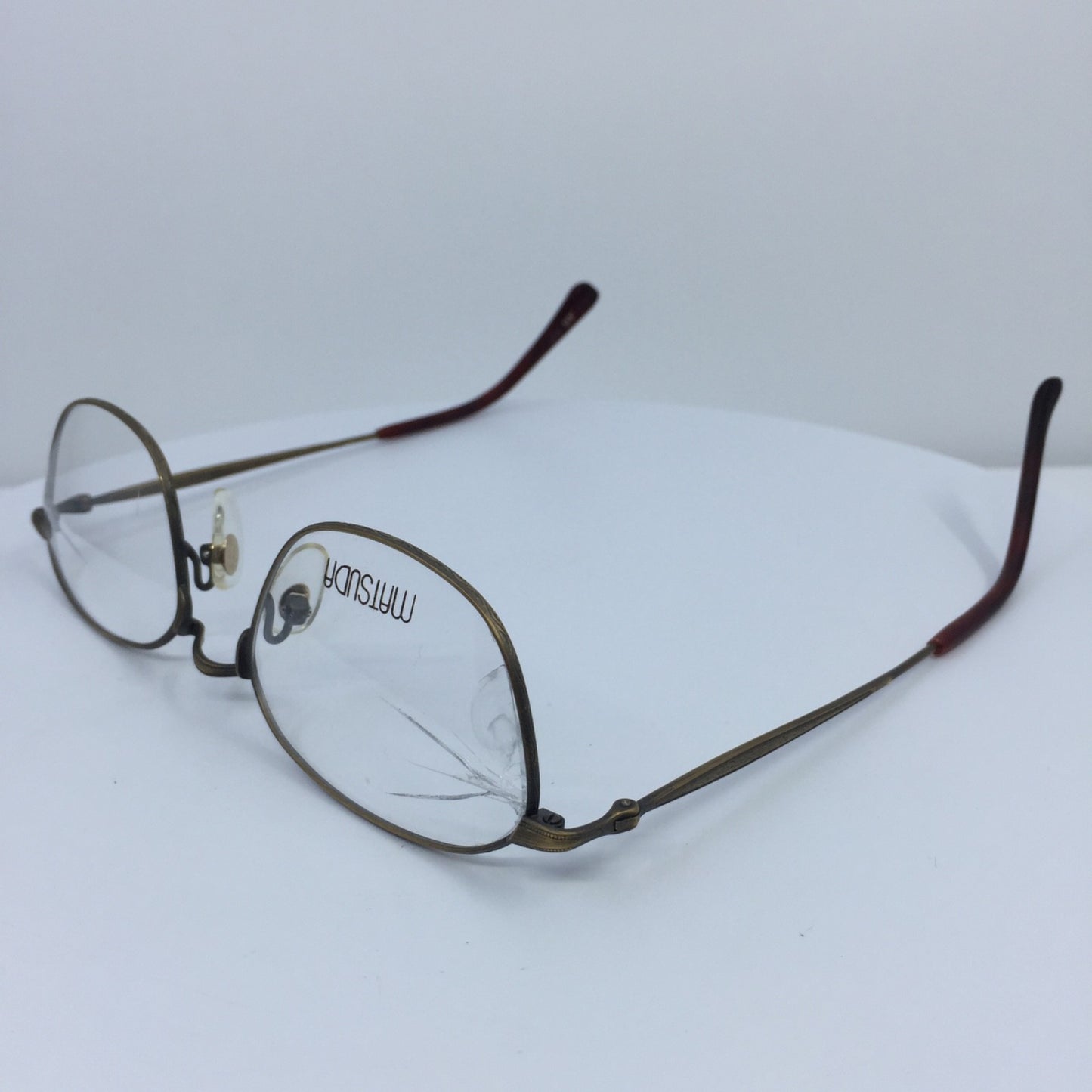 Vintage Matsuda 2847 Gold Eyeglasses - Super Vision Optical