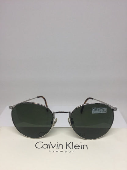 Vintage Calvin Klein CK 120-S Silver Sunglasses - Super Vision Optical
