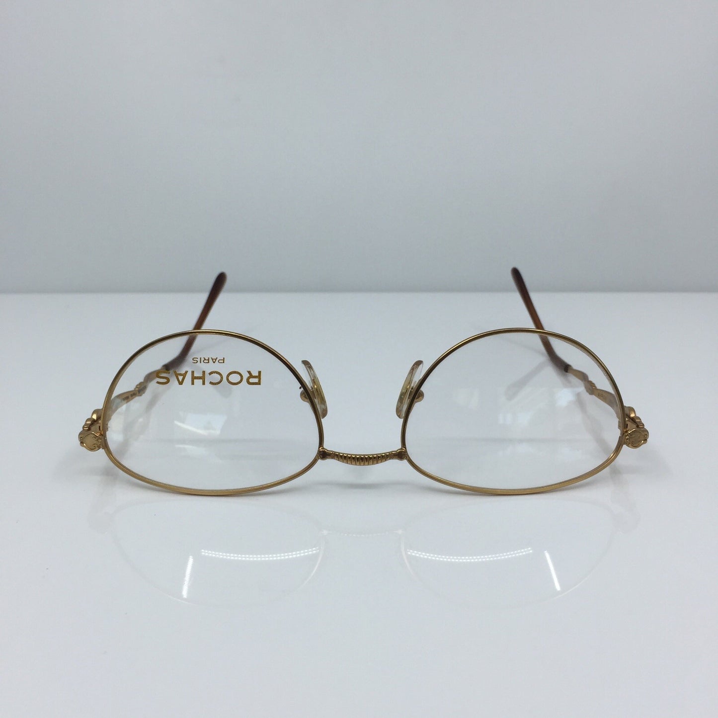 Vintage Rochas Paris ROCHAS PARIS 9146 Gold Eyeglasses - Super Vision Optical