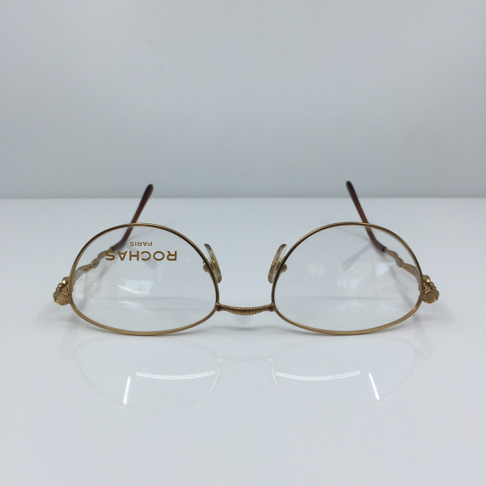 Vintage Rochas Paris ROCHAS PARIS 9146 Gold Eyeglasses - Super Vision Optical