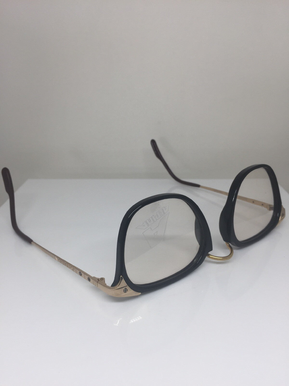 Vintage Alpina FA 9 33 309 03 Black Eyeglasses - Super Vision Optical
