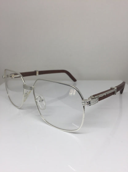 Vintage Kashab by Seagull Kashab 04 Silver Eyeglasses - Super Vision Optical