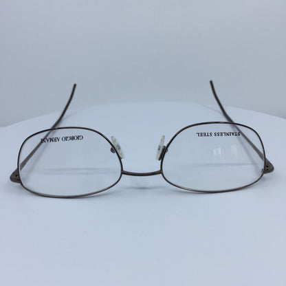 Vintage Giorgio Armani GA 21 Brown Eyeglasses - Super Vision Optical