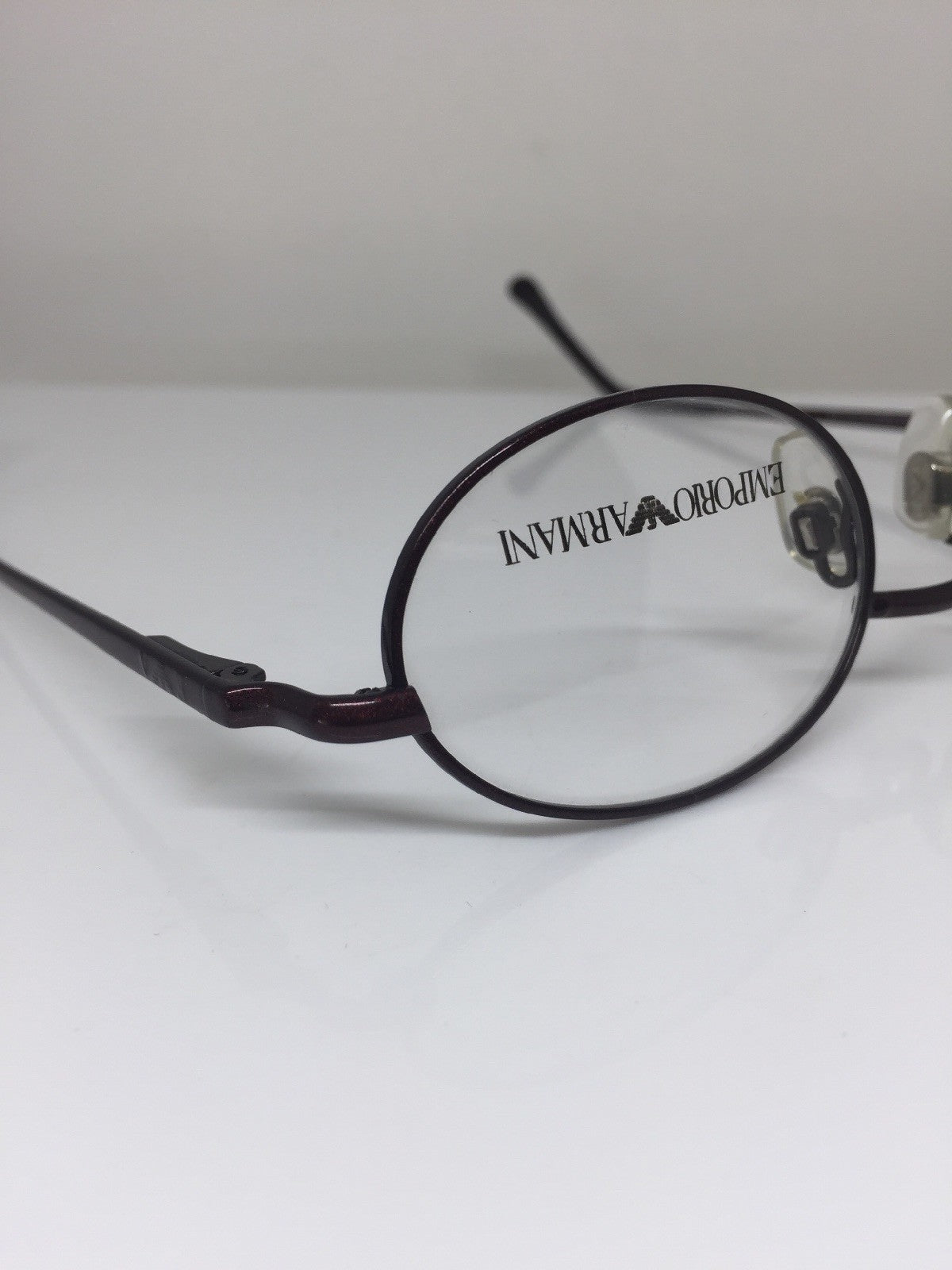 Vintage Emporio Armani EA 077 Red Eyeglasses - Super Vision Optical
