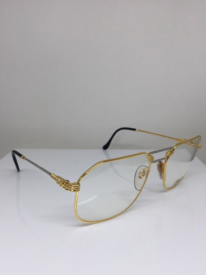 Vintage Fred Lunettes Cap Horn Gold Eyeglasses - Super Vision Optical
