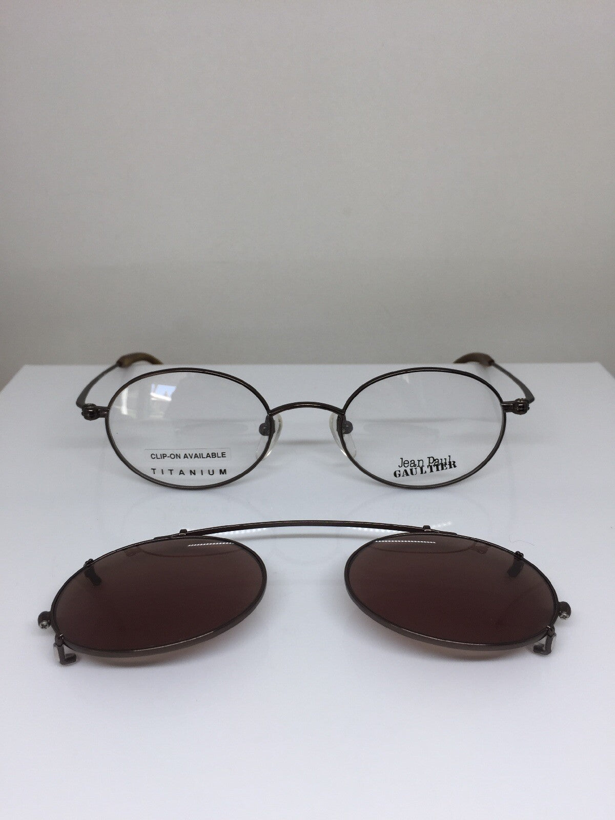 Vintage Jean Paul Gaultier JPG 55-0028 Brown Eyeglasses - Super Vision Optical