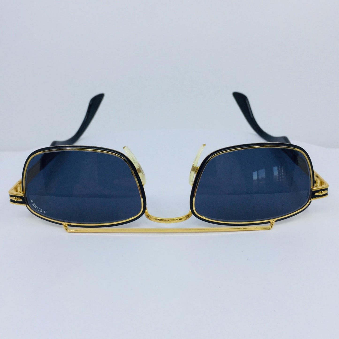 Vintage STING by Colors in Optics Mod. 652/Z Black Sunglasses - Super Vision Optical