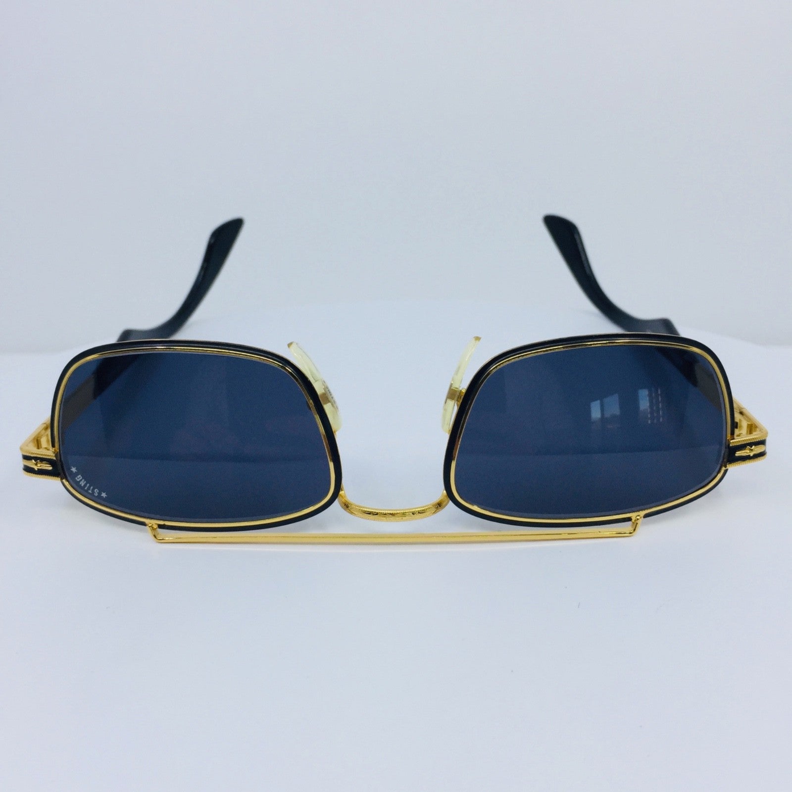 Vintage STING by Colors in Optics Mod. 652/Z Black Sunglasses - Super Vision Optical