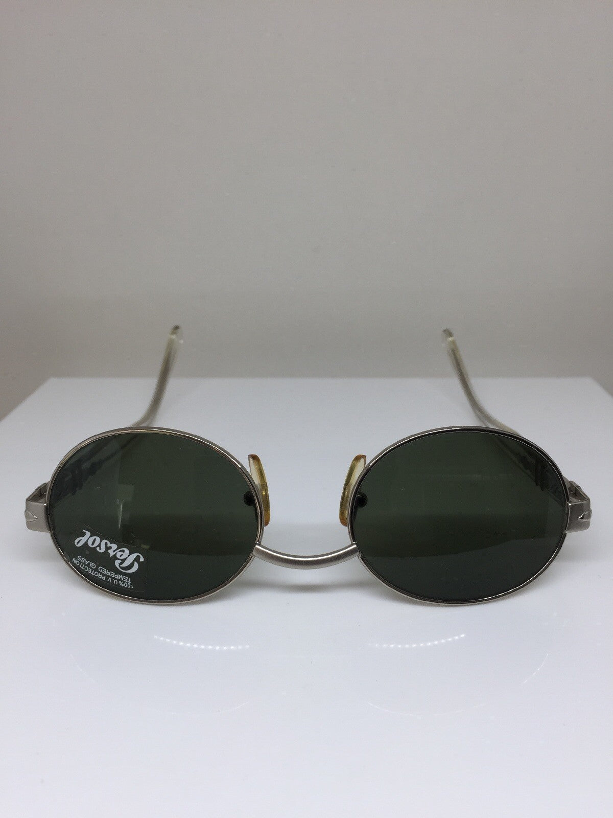 Vintage Persol PE 2022-S Silver Sunglasses - Super Vision Optical