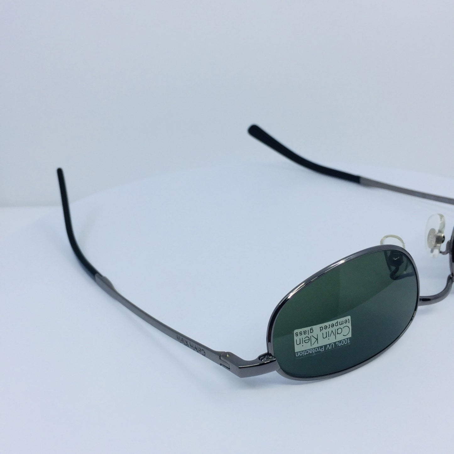 Vintage Calvin Klein CK 157-S Gunmetal Sunglasses - Super Vision Optical