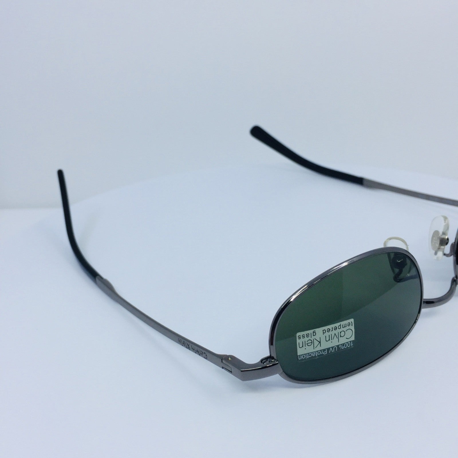 Vintage Calvin Klein CK 157-S Gunmetal Sunglasses - Super Vision Optical