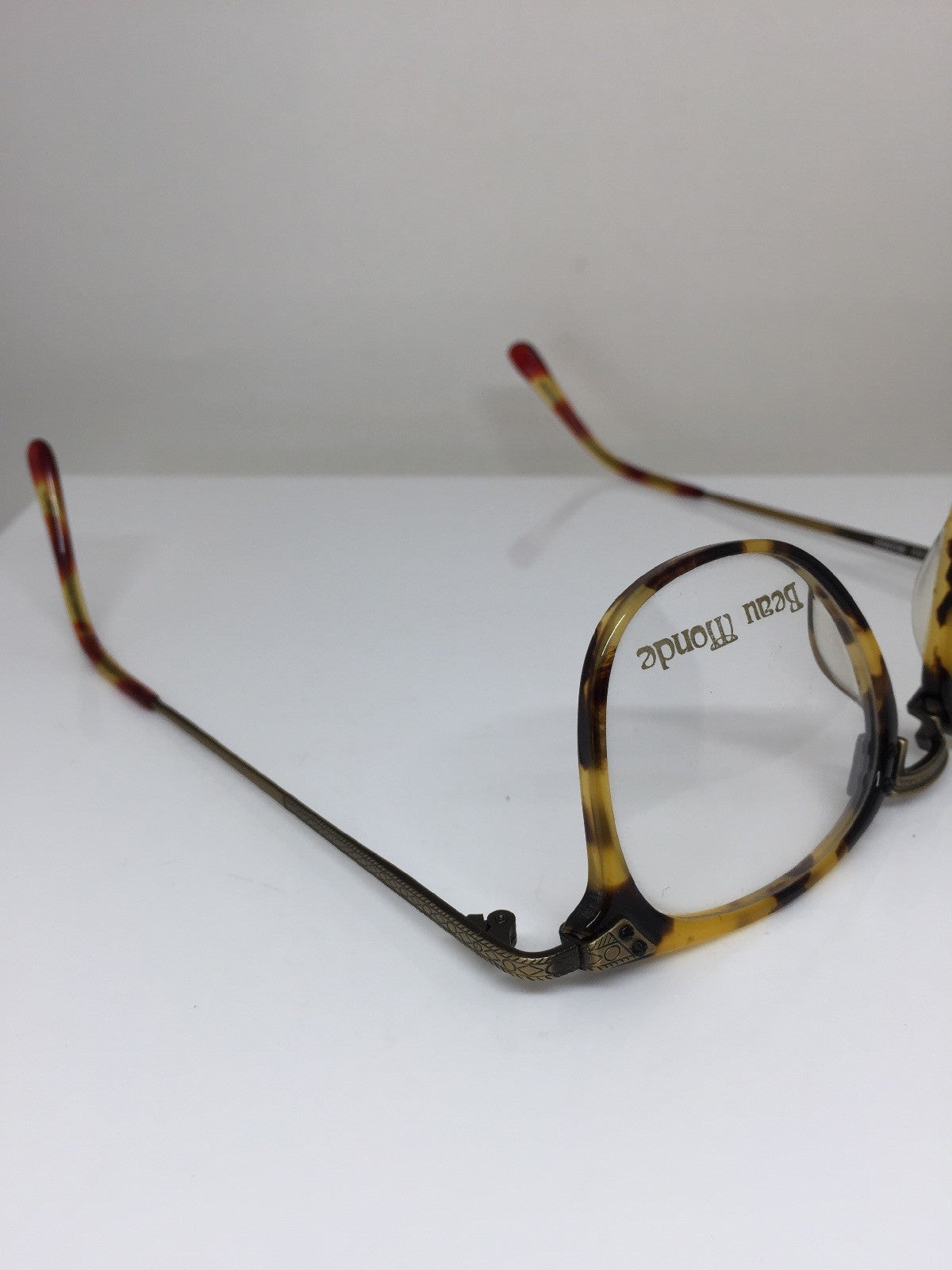 Vintage Beau Monde Collection Berry Tortoise Eyeglasses - Super Vision Optical
