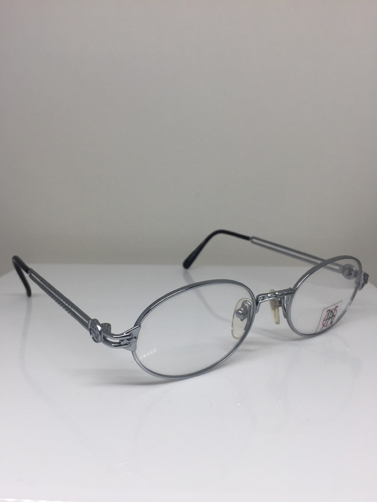 Vintage Jean Paul Gaultier JPG 57-6103 Silver Eyeglasses - Super Vision Optical