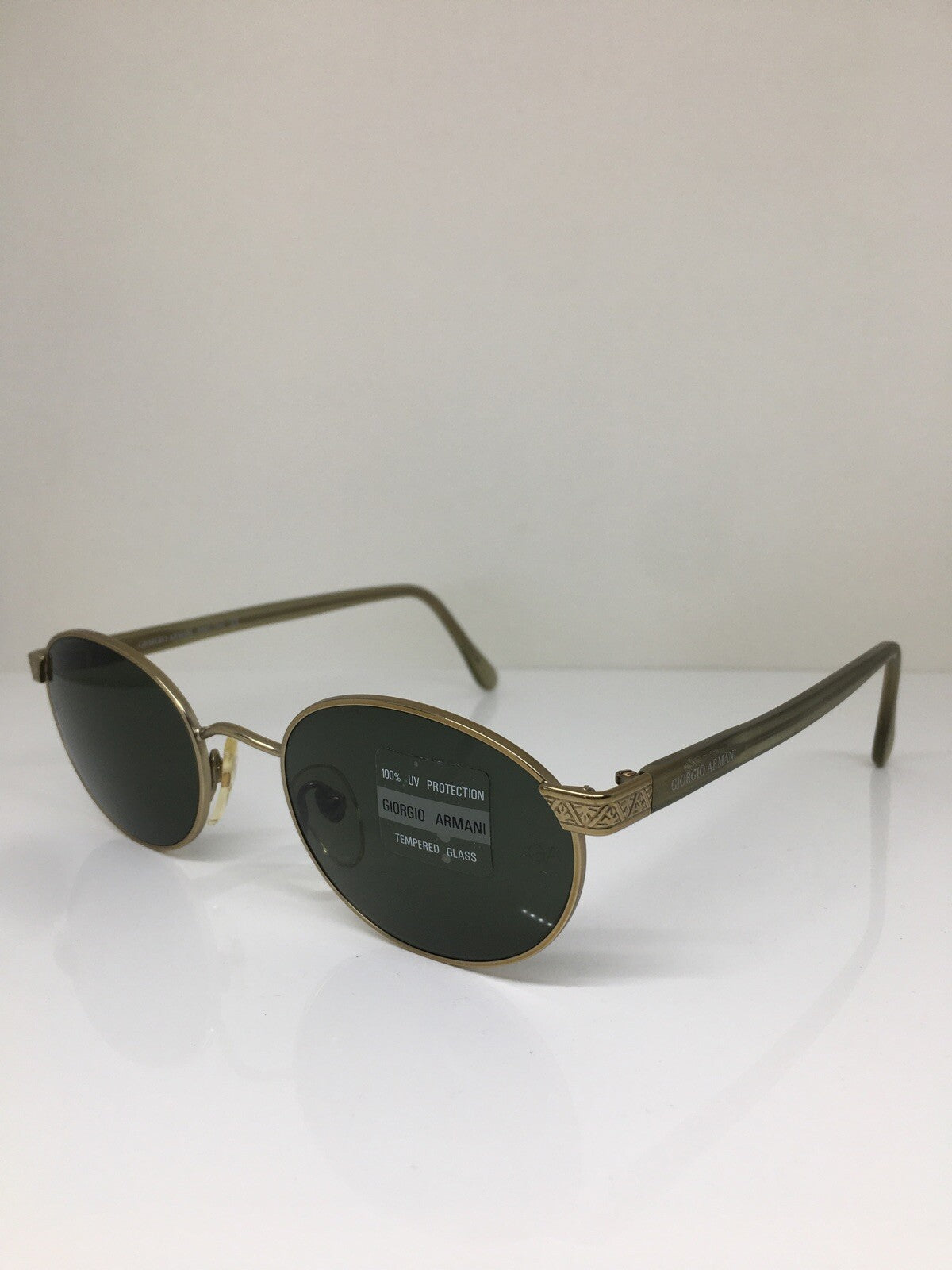 Vintage Giorgio Armani GA 633 Gold Sunglasses - Super Vision Optical