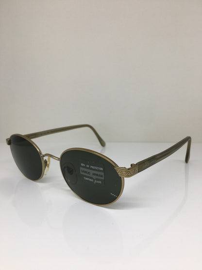 Vintage Giorgio Armani GA 633 Gold Sunglasses - Super Vision Optical