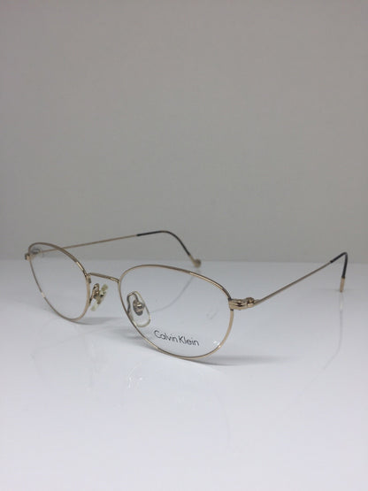 Vintage Calvin Klein CK 323 Gold Sunglasses - Super Vision Optical