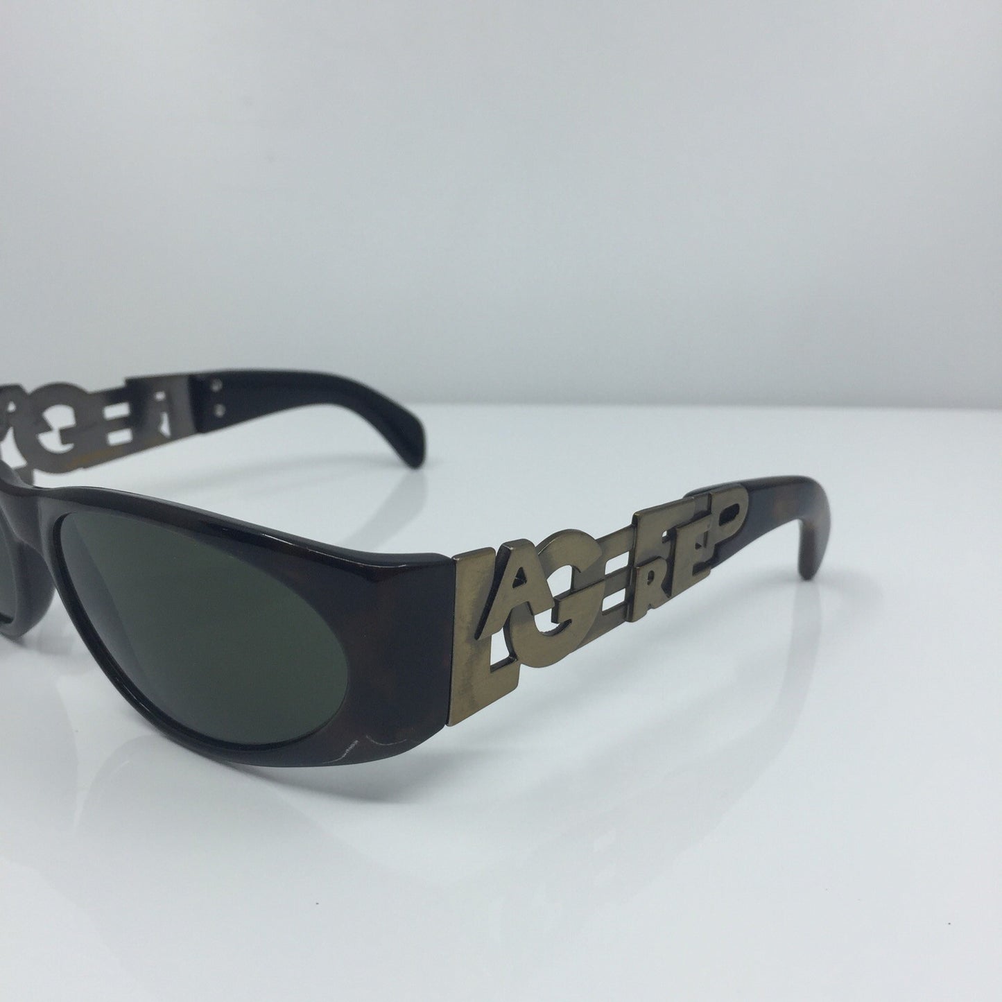 Vintage Karl Lagerfeld 4103 Brown Sunglasses - Super Vision Optical