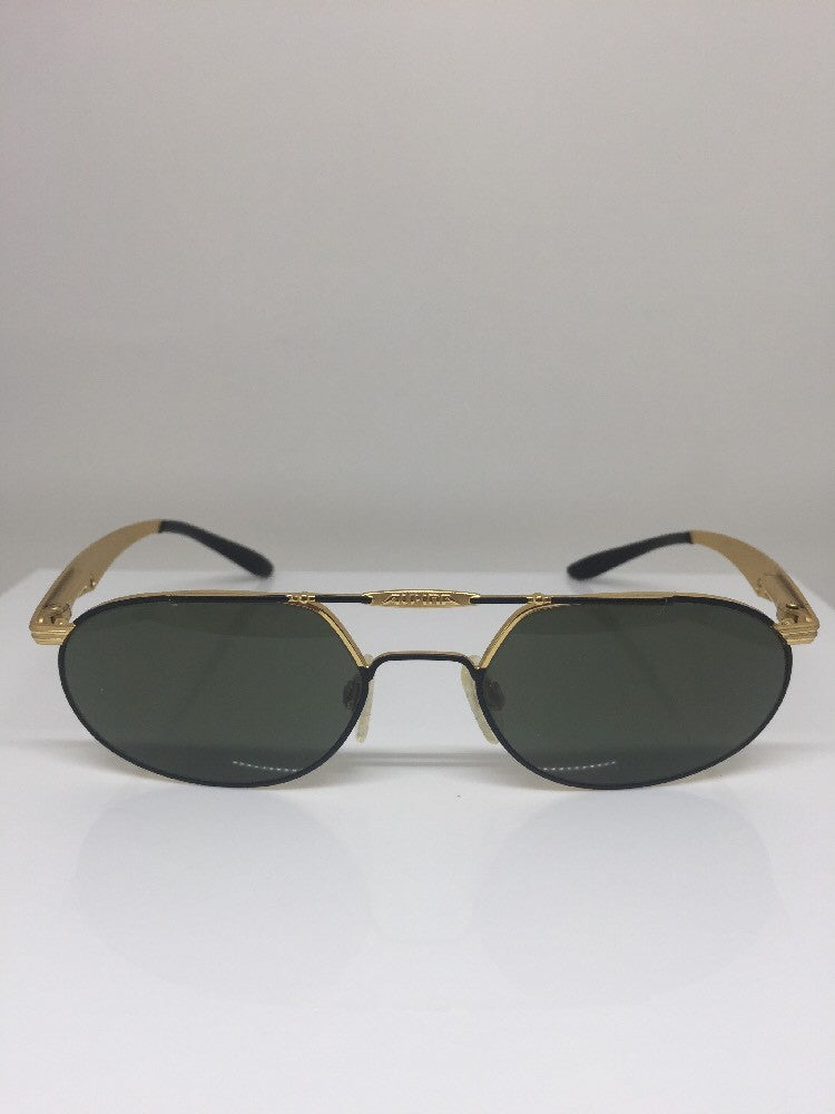 Vintage Alpina Testarossa Black Sunglasses - Super Vision Optical