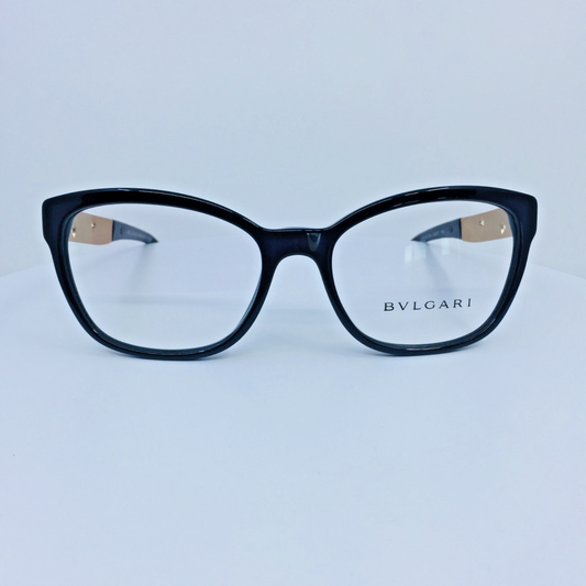 Vintage Bvlgari BVL 4153-B Black Eyeglasses - Super Vision Optical