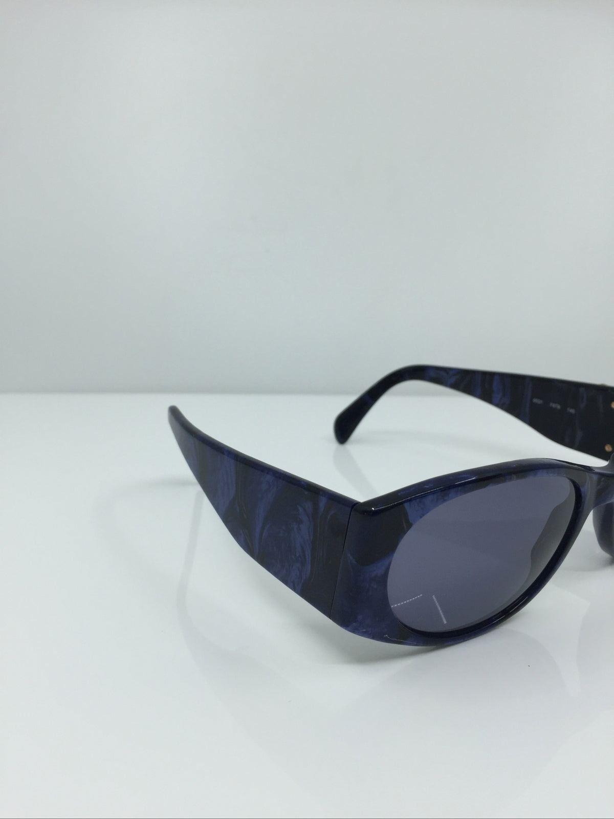 Vintage Saint Laurent YSL 6531 Blue Sunglasses - Super Vision Optical