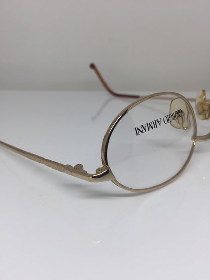 Vintage Giorgio Armani GA 265 Gold Eyeglasses - Super Vision Optical