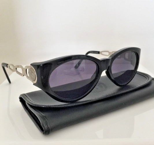 Vintage Versace VERSACE 490 Silver Sunglasses - Super Vision Optical
