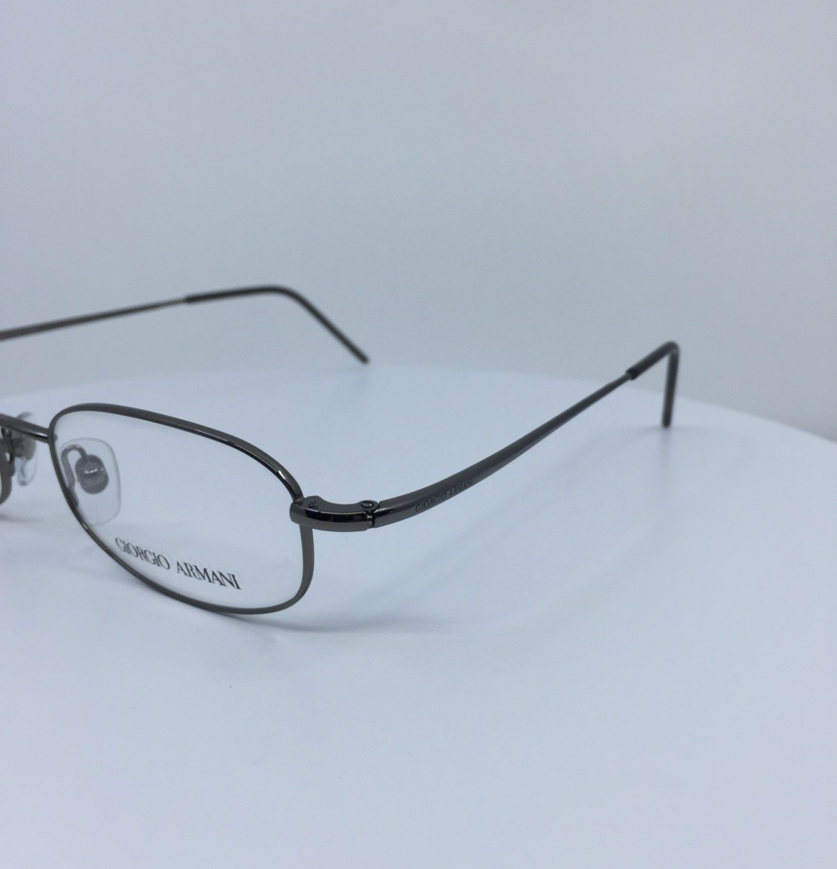 Vintage Giorgio Armani GA 1071 Gunmetal Eyeglasses - Super Vision Optical