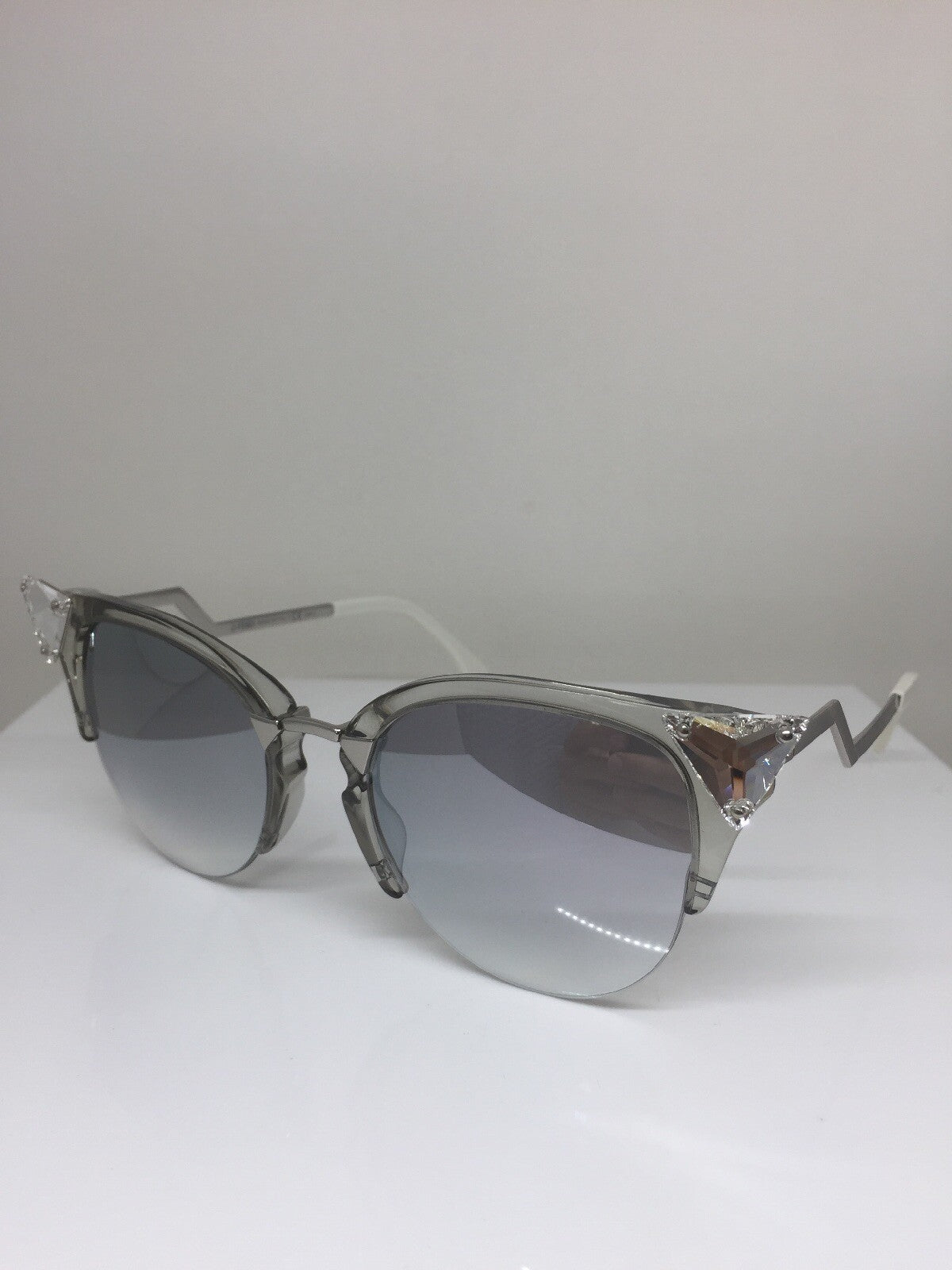 Vintage Fendi FF 0041/S Clear Sunglasses - Super Vision Optical