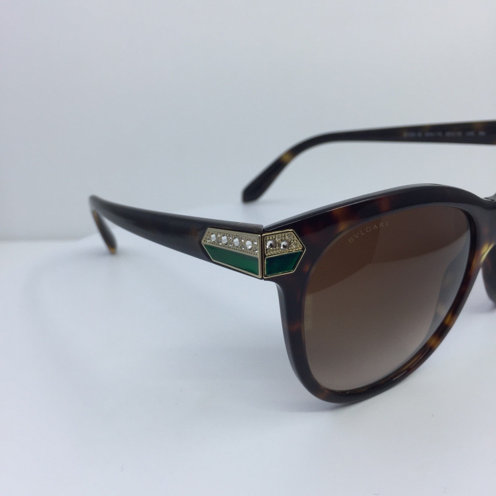 Vintage Bvlgari Bulgari 8185-B Tortoise Sunglasses - Super Vision Optical