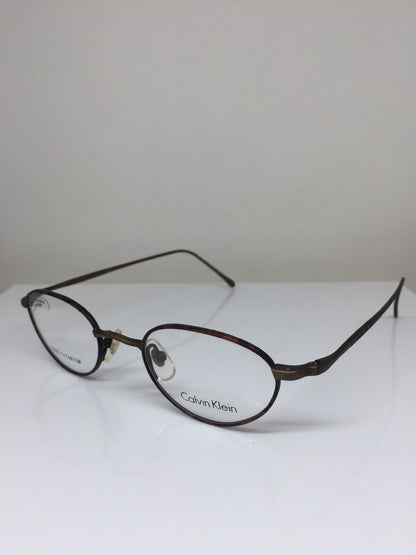 Vintage Calvin Klein CK 503 Tortoise Eyeglasses - Super Vision Optical