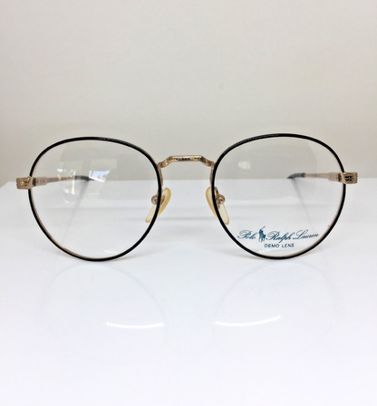 Vintage Ralph Lauren Polo Classic Vl Flex Black Eyeglasses - Super Vision Optical