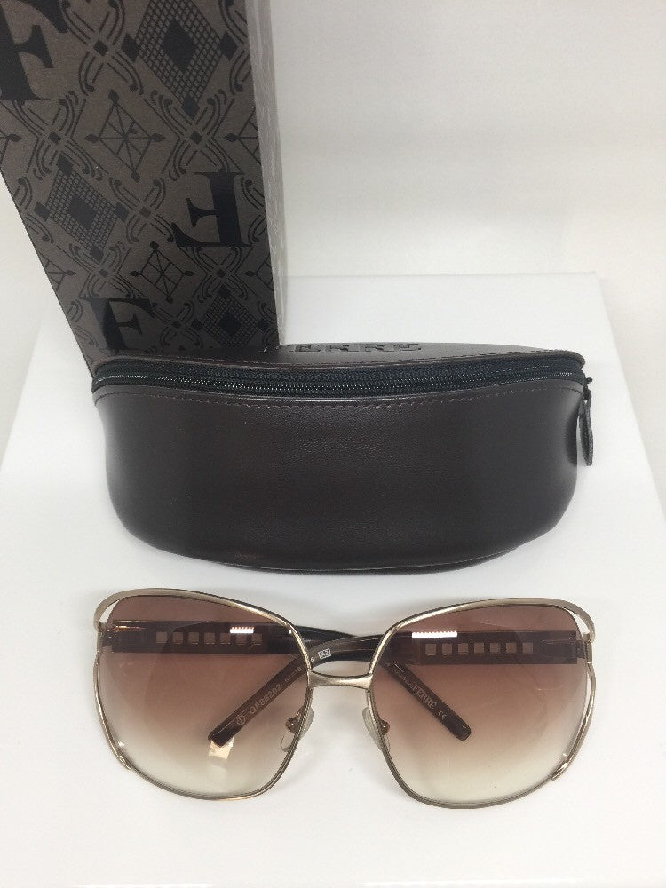 Vintage Gianfranco Ferre GFF 88202 Gold Sunglasses - Super Vision Optical