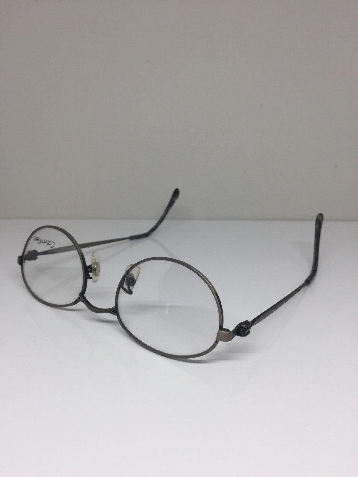 Vintage Calvin Klein CK 112 Silver Sunglasses - Super Vision Optical