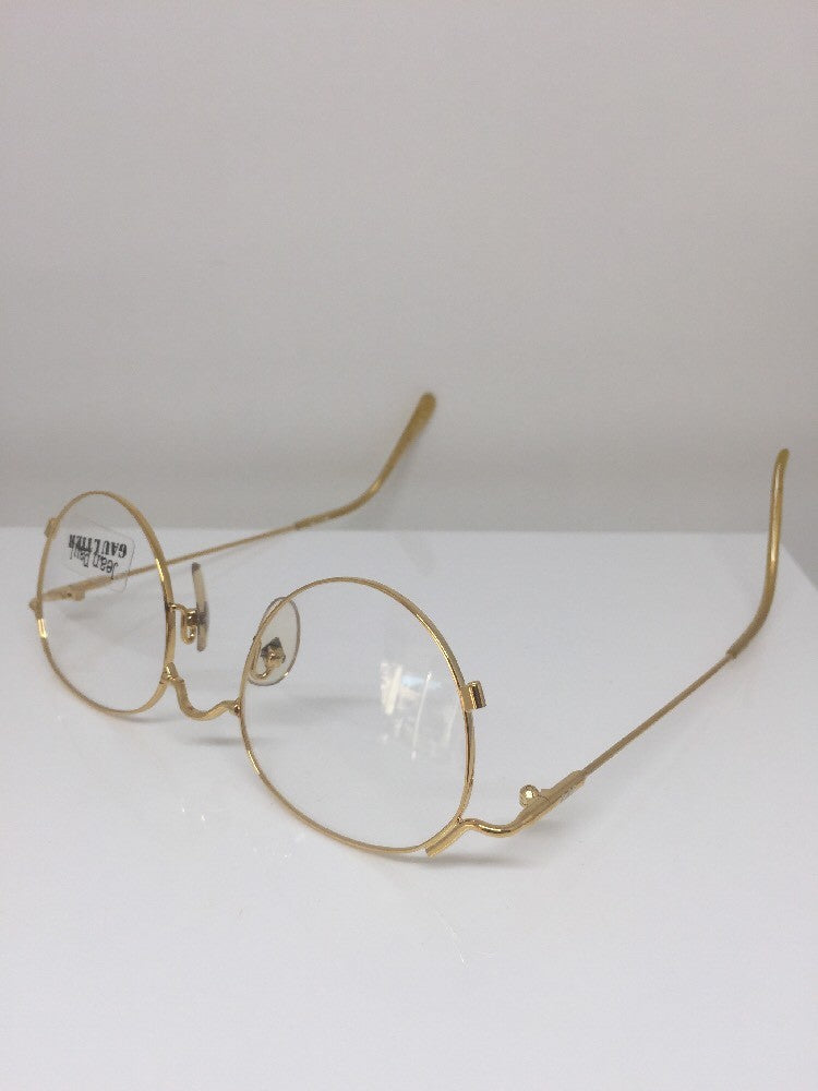 Vintage Jean Paul Gaultier JPG 55-2176 Gold Sunglasses - Super Vision Optical