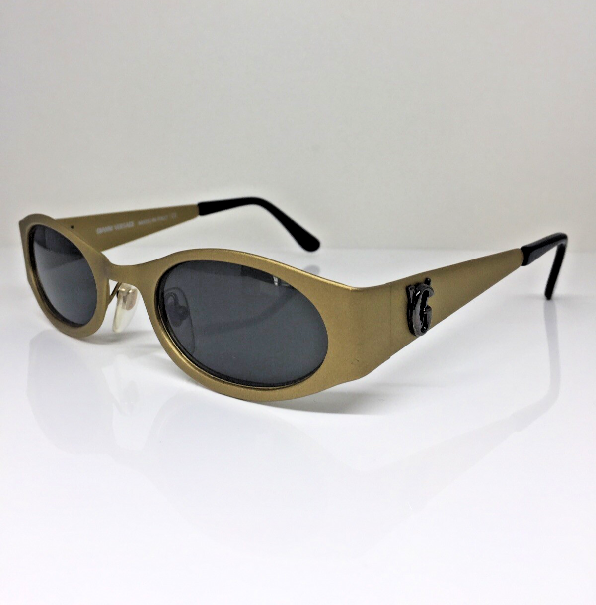 Vintage Versace S 99 Gunmetal Sunglasses - Super Vision Optical