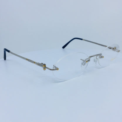 Vintage Chopard CHOPARD M. C 046 Silver Eyeglasses - Super Vision Optical