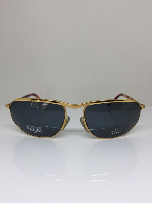 Vintage Gianfranco Ferre GFF 281/S Gold Sunglasses - Super Vision Optical