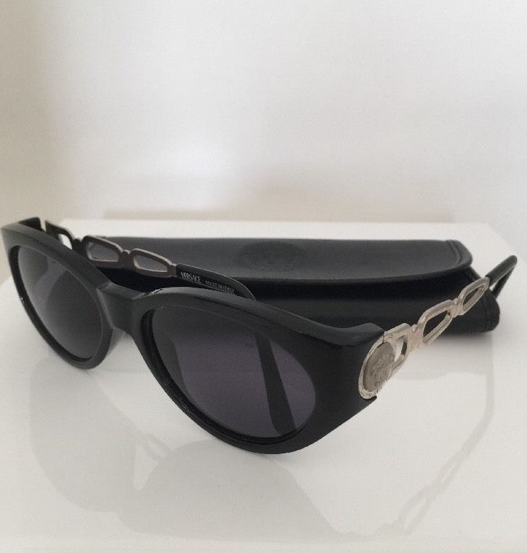 Vintage Versace VERSACE 490 Silver Sunglasses - Super Vision Optical