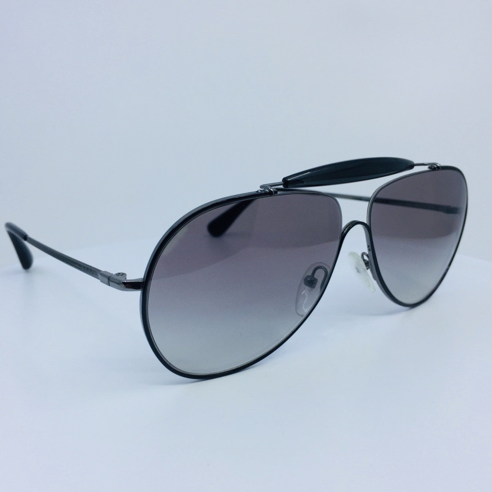 Vintage Prada Prada SPR 56S Gunmetal Sunglasses - Super Vision Optical